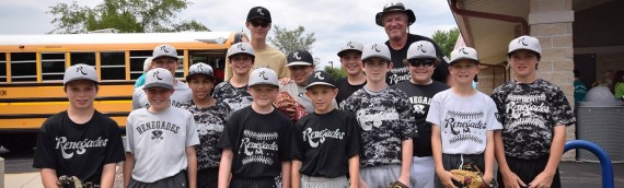 Renegades Participate in Special Needs All Star Baseball Game