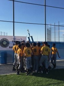 Renegades Grey and Renegades Black celebrate the co-championship victory